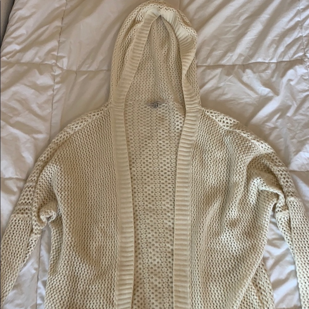 Cream cardigan